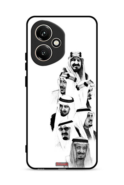 Tolwak Honor 400 Protective Case Cover Saudi Kings Art B_W