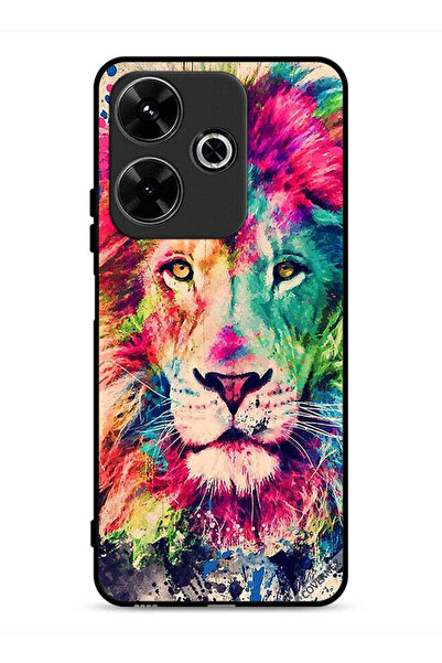 Covernex غطاء حماية لهاتف شاومي ريدمي 13 4G بطبعة أسد