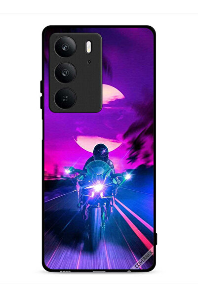 Covernex Realme C75 4G Protective Case Cover Man On Bike Wallpaper