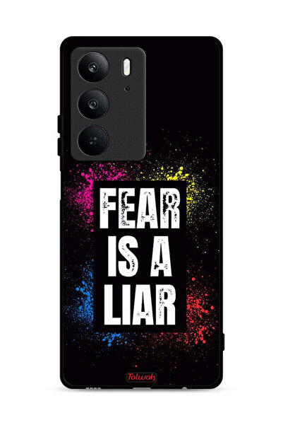 Tolwak Realme C75 4G Protective Case Cover Fear Is A Liar