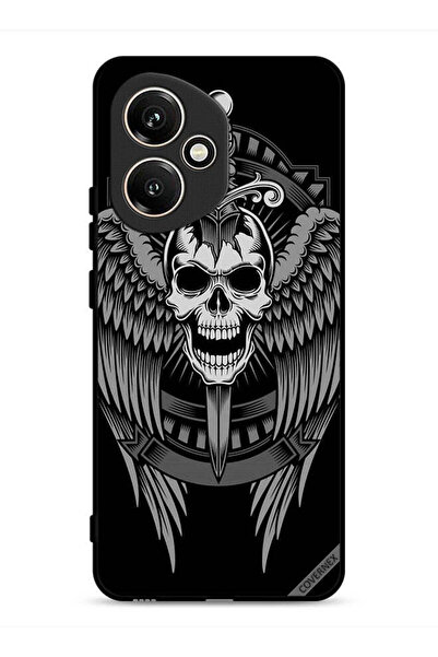 Covernex غطاء حماية لهاتف Honor 400 بتصميم جمجمة وأجنحة نسر