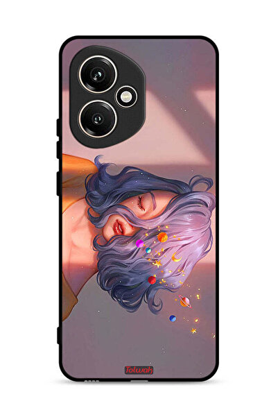 Tolwak Honor 400 Protective Case Cover Girl And Space Art