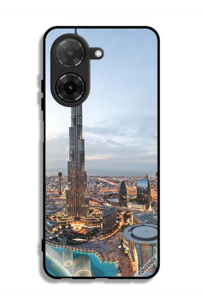 Covernex غطاء حماية لهاتف شاومي ريدمي A5 4G، منظر جميل لوسط مدينة دبي