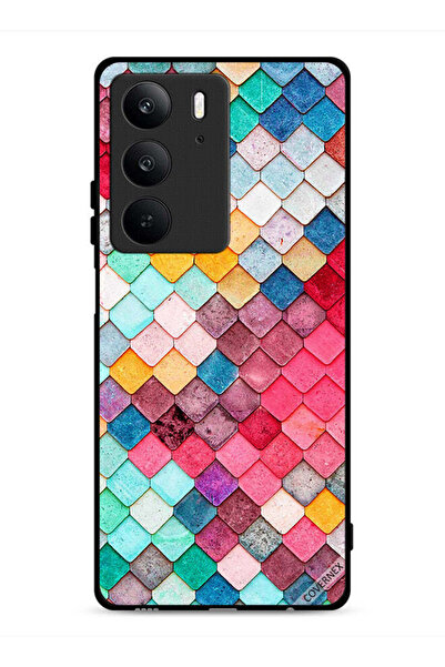 Covernex غطاء حماية لهاتف Realme C75 4G بنمط مربع ماسي