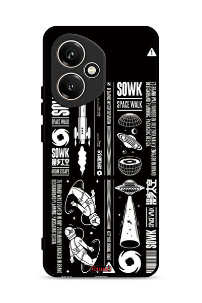 Tolwak غطاء حماية لهاتف Honor 400 بملصق Sowk Space Walk