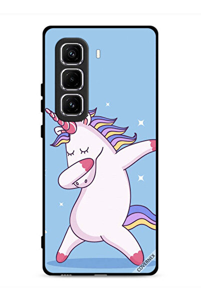 Covernex غطاء حماية لجهاز Infinix Hot 50 Pro 4G بتصميم Unicorn Dab