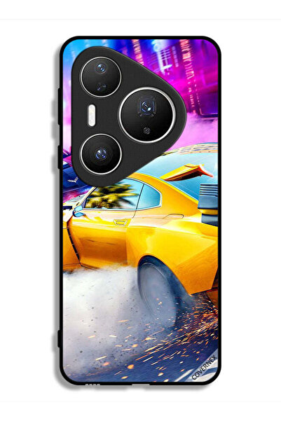 Covernex غطاء حماية لهاتف هواوي بيورا 80 برو بلس بتصميم سيارة سباق