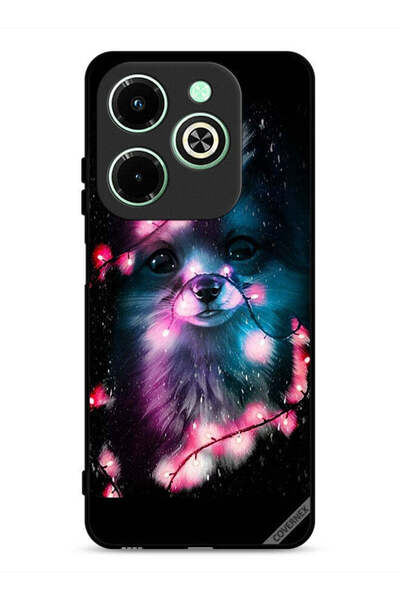 Covernex غطاء حماية لهاتف Infinix Hot 40i 4G بتصميم Lighten Baby Wolf