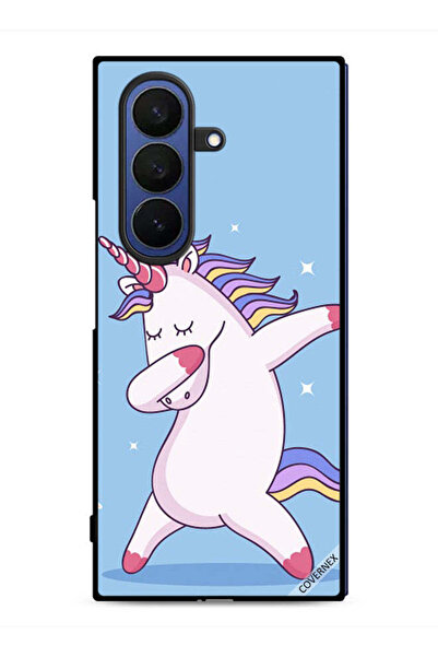 Covernex Samsung Galaxy Z Fold7 Protective Case Cover Unicorn Dab