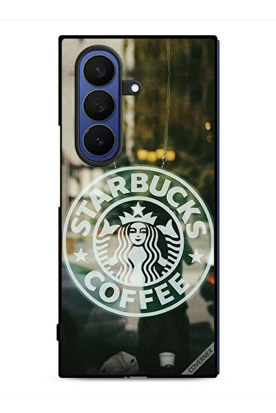 Covernex غطاء حماية لهاتف سامسونج جالاكسي زد فولد 7 - ستاربكس كوفي لعشاق القهوة