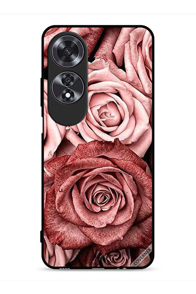 Covernex غطاء حماية لهاتف Oppo A60 - زهور الخوخ