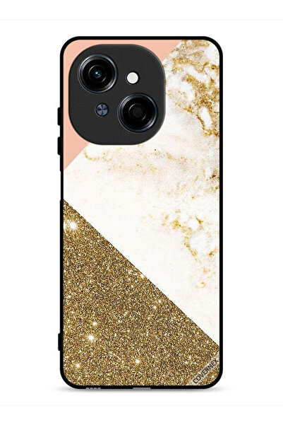 Covernex غطاء حماية لهاتف Tecno Spark Go 1S 4G بنقشة لامعة ورخامية