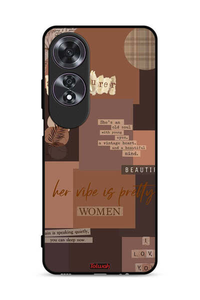 Tolwak Oppo A60 Protective Case Cover Adventurer Women