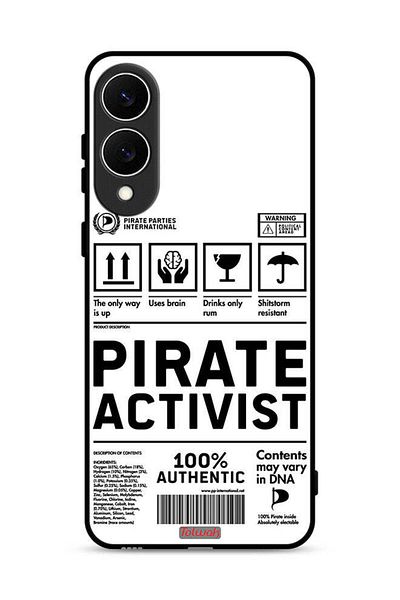 Tolwak Samsung Galaxy S25 Edge Protective Case Cover Private Activist Sticker