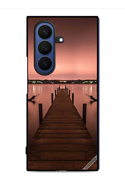 Covernex غطاء حماية لهاتف Samsung Galaxy Z Fold7 بتصميم Pathway To Sea Evening