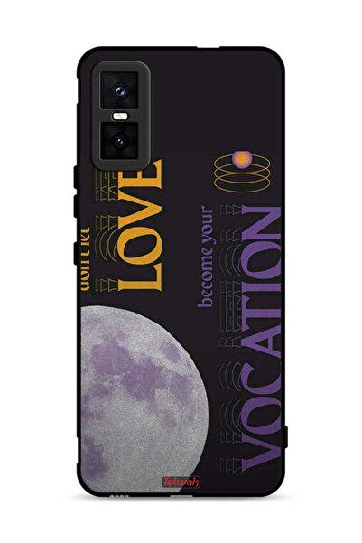 Tolwak غطاء حماية لهاتف Infinix GT 30 Pro لا تدع الحب يصبح مهنتك