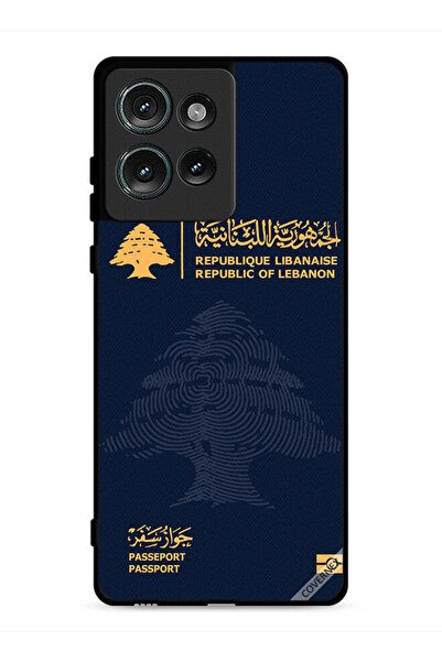 Covernex غطاء حماية لهاتف موتورولا إيدج 50 - جواز سفر لبناني