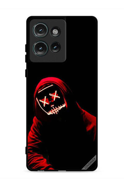 Covernex غطاء حماية لهاتف موتورولا إيدج 50 بنمط قناع الهالوين