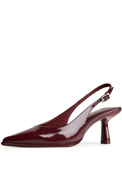 Bershka Kitten heel slingback shoes