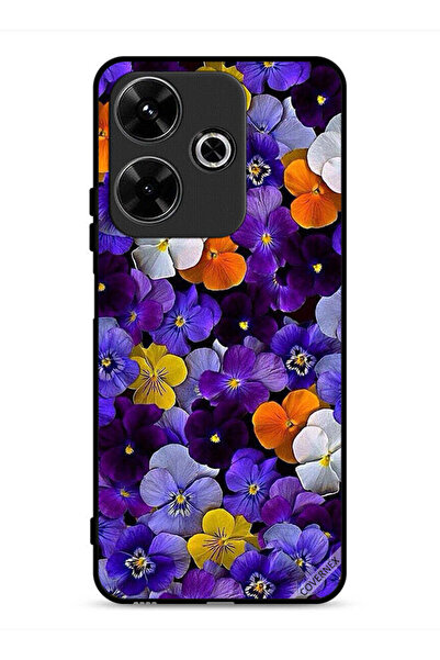 Covernex غطاء حماية لهاتف شاومي ريدمي 13 4G بنقشة زهور صغيرة