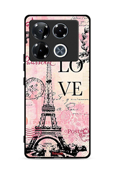 Tolwak غطاء حماية لجهاز Infinix Note 40 Pro 5G باريس لوف