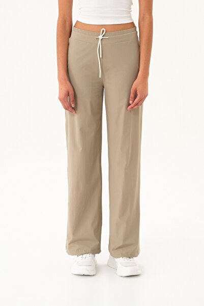 SPORTEMPT διακοσμητικό ρέλι Γυναικείο φαρδύ παντελόνι βιζόν