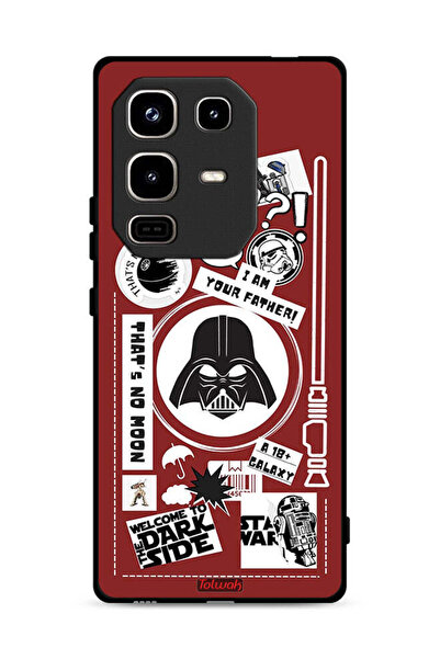 Tolwak غطاء حماية لهاتف Infinix Note 50 Pro 4G ملصق Welcome To The Dark Side