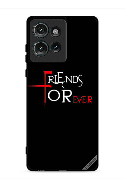 Covernex غطاء حماية لهاتف موتورولا إيدج 50 - أصدقاء للأبد