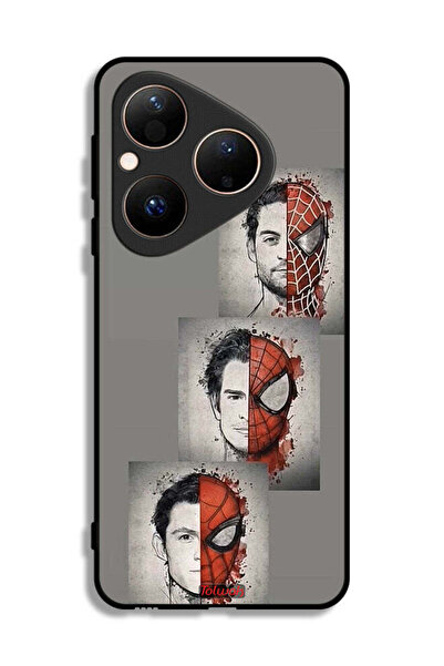 Tolwak غطاء حماية هواوي بيورا 80 برسومات سبايدر مان