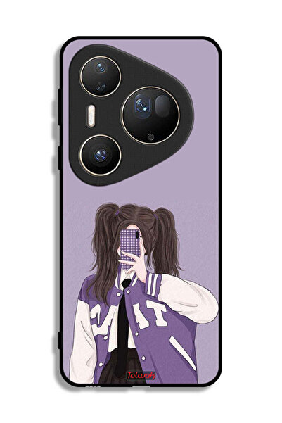 Tolwak غطاء حماية فائق لهاتف هواوي بيورا 80 لالتقاط صور سيلفي