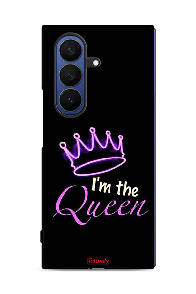 Tolwak غطاء حماية لهاتف سامسونج جالاكسي زد فولد 7 - أنا الملكة