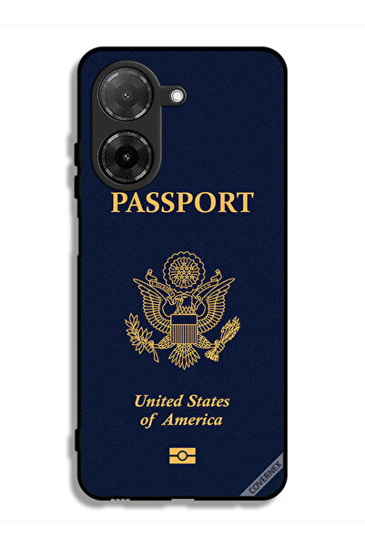 Covernex غطاء حماية لهاتف Xiaomi Redmi A5 4G بنمط جواز السفر الأمريكي