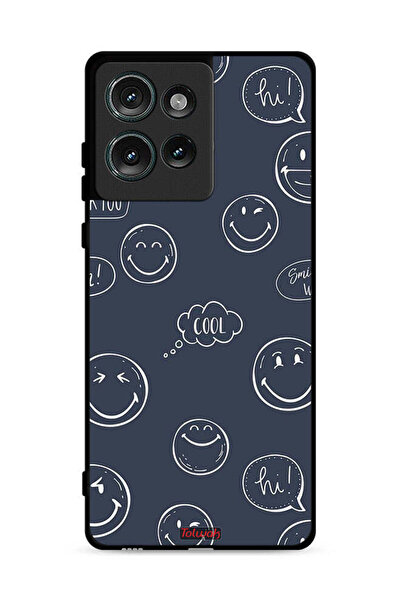 Tolwak غطاء حماية لهاتف موتورولا إيدج 50 - وجوه رائعة