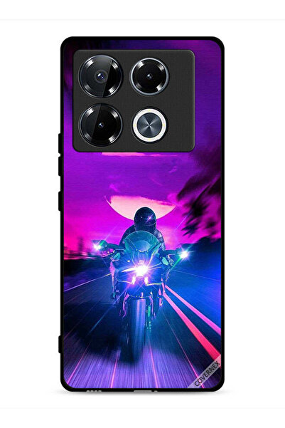 Covernex غطاء حماية لهاتف Infinix Note 40 Pro 5G، خلفية رجل على دراجة