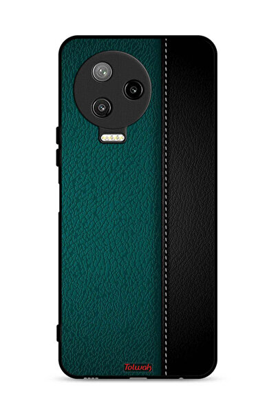 Tolwak غطاء حماية جلدي بنقشة مميزة لهاتف Infinix Note 12 Pro 4G