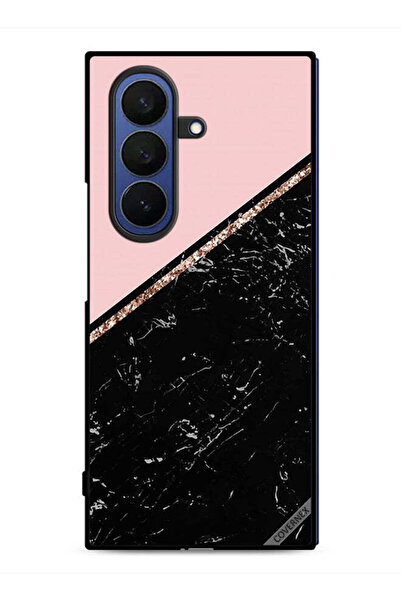 Covernex غطاء حماية لهاتف Samsung Galaxy Z Fold7 بنمط رخامي