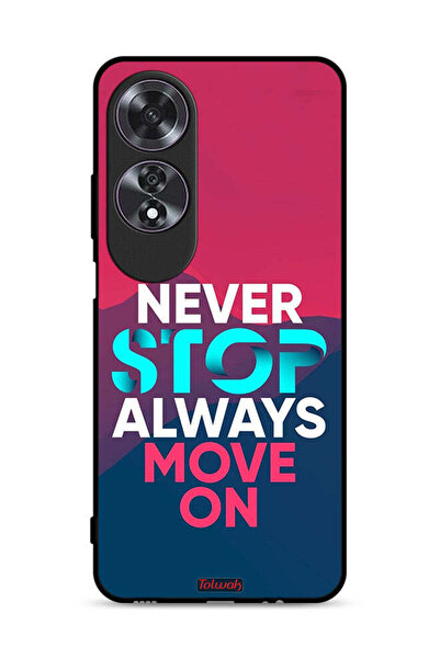 Tolwak غطاء حماية Oppo A60 لا تتوقف أبدًا، تحرك دائمًا