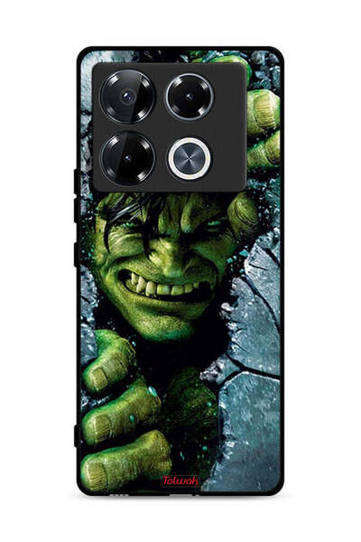 Tolwak غطاء حماية لهاتف Infinix Note 40 Pro 5G بتصميم هالك المذهل