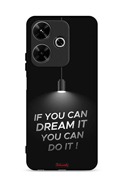 Tolwak غطاء حماية لهاتف Xiaomi Redmi 13 4G إذا كنت تستطيع أن تحلم به، يمكنك أ...