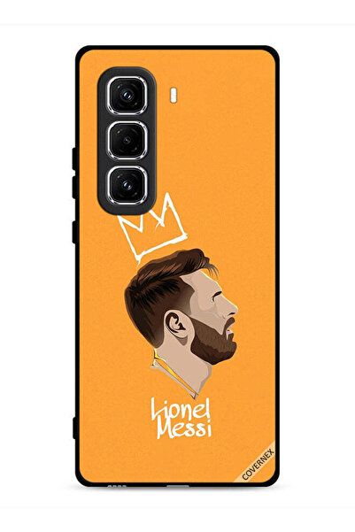 Covernex غطاء حماية لهاتف Infinix Hot 50 Pro 4G بطبعة ليو ميسي الملك