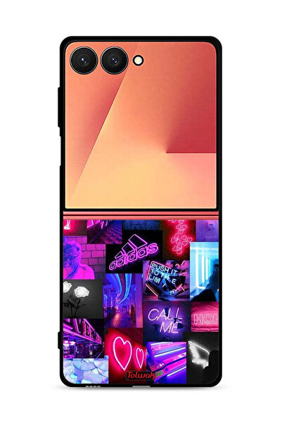 Tolwak غطاء حماية لهاتف Samsung Galaxy Z Flip7 - رسوم متحركة