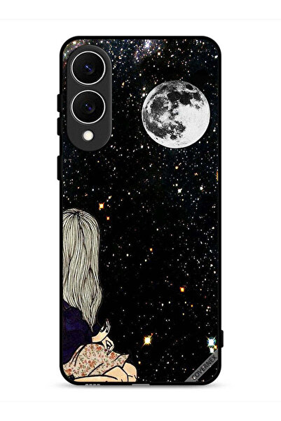 Covernex غطاء حماية لهاتف Samsung Galaxy S25 Edge بتصميم "Look To Moon"
