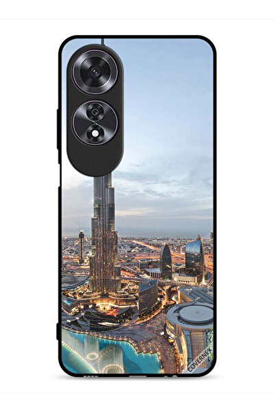 Covernex غطاء حماية لهاتف Oppo A60 - منظر جميل لوسط مدينة دبي