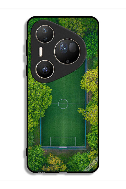 Covernex غطاء حماية فائق من هواوي بيورا 80 بتصميم منظر ملعب كرة القدم