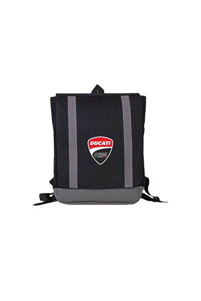 Z zepplin Ducati Corse Logo Black Backpack