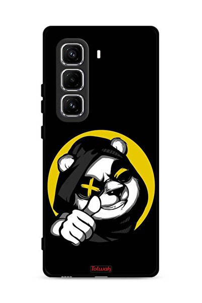 Tolwak غطاء حماية لهاتف Infinix Hot 50 Pro 4G بتصميم قطة مارشميلو لطيفة