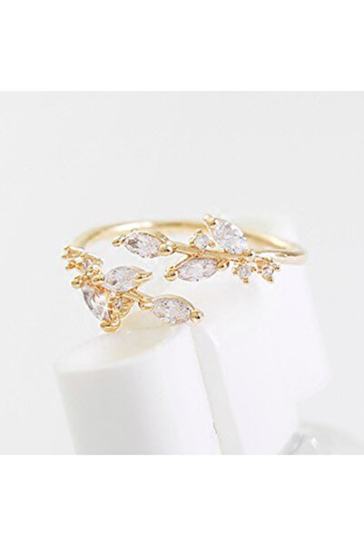 Choice1 resizable F1755 Huitan Fashion Fresh Branch Leaves Design Opening Rin...