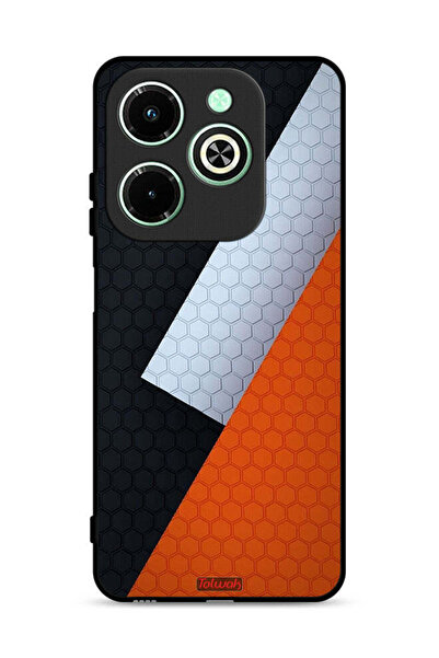 Tolwak غطاء حماية بنمط لهاتف Infinix Hot 40i 4G