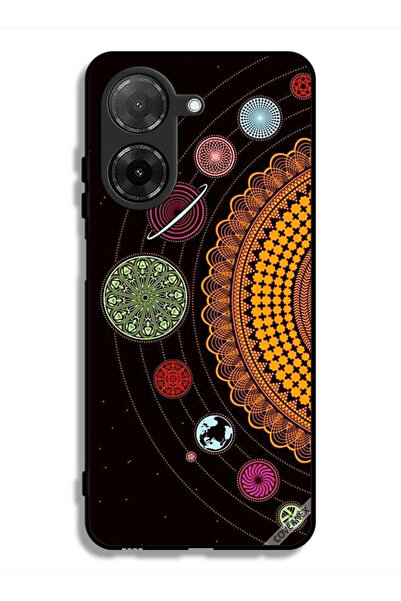 Covernex غطاء حماية Xiaomi Redmi A5 4G بتصميم فن النظام الشمسي الماندالا