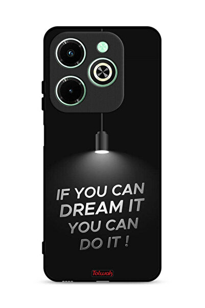 Tolwak غطاء حماية لهاتف Infinix Hot 40i 4G إذا كنت تستطيع أن تحلم به، يمكنك أ...
